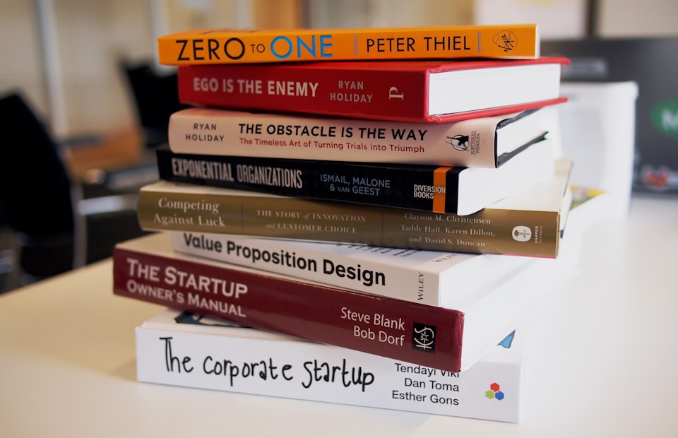 Open book pages in soft focus
